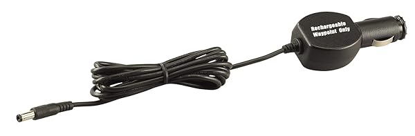 Streamlight 44923 12V DC Cord for Waypoint 300, Super Siege, BearTrap & Li-ion Bank Charger