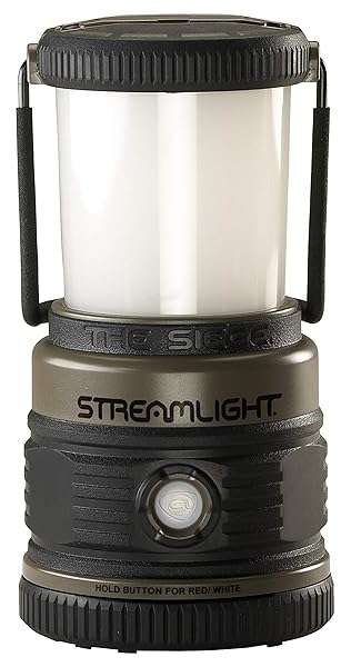 Streamlight 44931 Siege: 540-Lumen Compact D Alkaline Lantern & Flashlight Combo in Coyote - Perfect for Outdoor Adventures