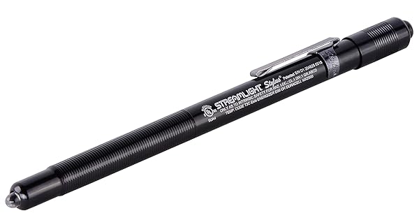 Streamlight 65058 Stylus 11-Lumen LED Pen Light - UL Listed, Black, Includes 3 AAAA Batteries - Image 2