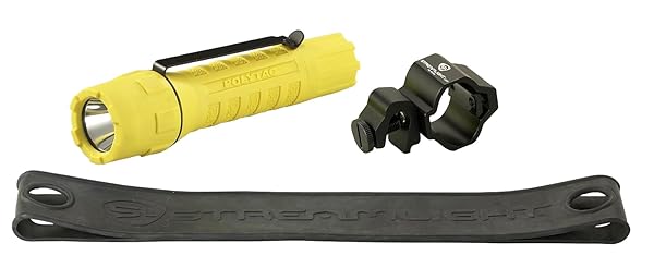 Streamlight 88854 PolyTac LED Helmet Lightning Kit - 275 Lumens, Yellow | Bright & Durable Lighting Solution