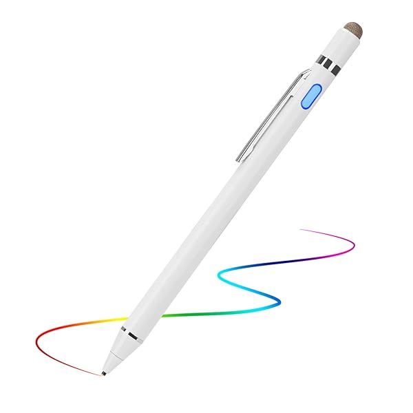 EVACH 1.5mm Ultra Fine Tip Stylus for iPhone 13 Pro Max - Precision Digital Pencil in White - Image 2