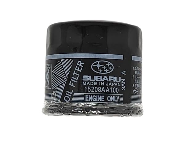 Subaru Engine Oil Filter and Crush Gasket Kit 15208AA100 11126AA000 Genuine for Legacy Outback Impreza Wrx STi Forester Baja 1 Pack - Image 2