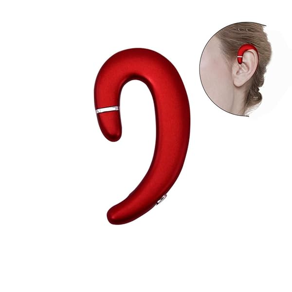 Sunffice Sunffice Bluetooth Ear Hook Headphones: Noise Cancelling, Comfortable Fit for iPhone & Android - Perfect for Calls & Music