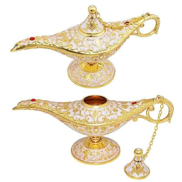 Sunmall Vintage Aladdin Lamp - Rare Genie Wishing Light for Home Decor, Parties & Gifts - Image 8