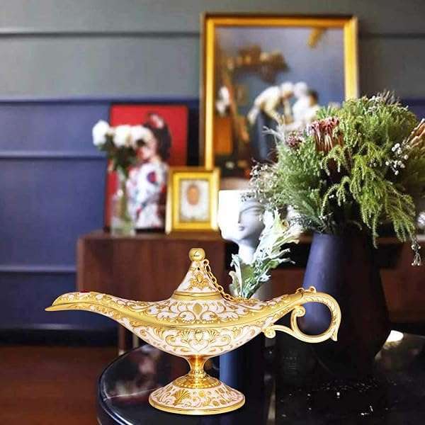 Sunmall Vintage Aladdin Lamp - Rare Genie Wishing Light for Home Decor, Parties & Gifts - Image 9