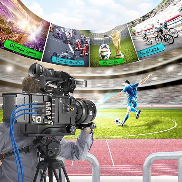 Superbat SDI Cable 150ft BNC Cable Belden 1694A + 3G 6G SDI Cable Spool for 3G-SDI 4K 6K SDI Recorder Camera Monitor Converter Router Audio Gateway - Image 8