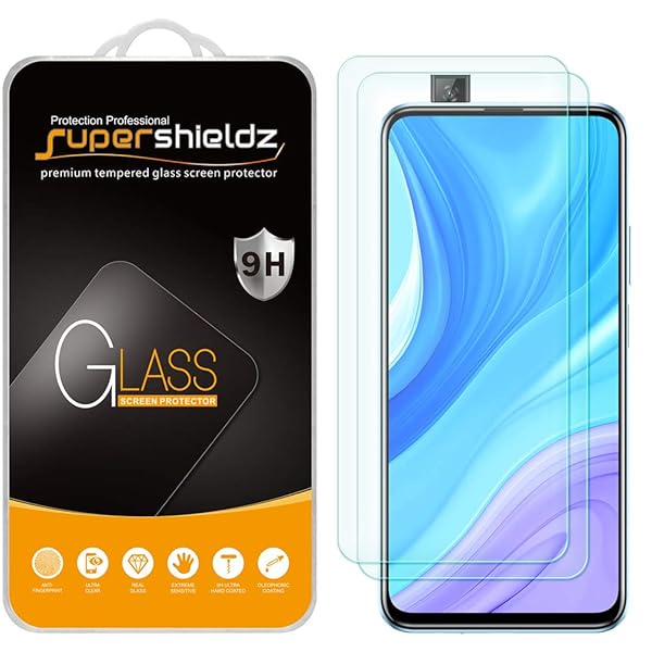 Supershieldz 2 Pack Tempered Glass Screen Protector for Huawei Y9s Y9 Prime 2019 Anti Scratch Bubble Free
