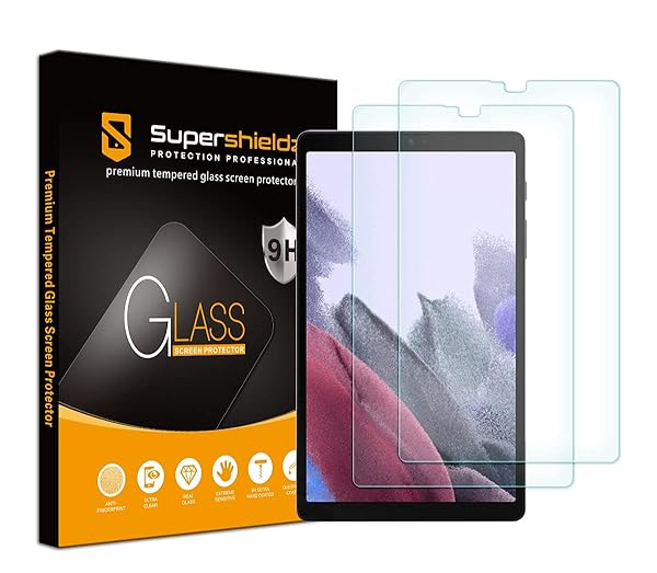 Supershieldz 2 Pack Tempered Glass Screen Protector for Samsung Galaxy Tab A7 Lite 87 Inch Anti Scratch Bubble Free