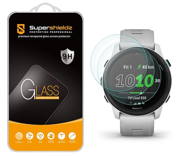 Supershieldz 3 Pack Tempered Glass Screen Protector for Garmin Forerunner 745 Anti Scratch Bubble Free Protection