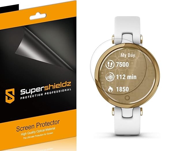 Supershieldz 3 Pack Garmin Lily Screen Protector Full Coverage High Definition Clear Shield TPU