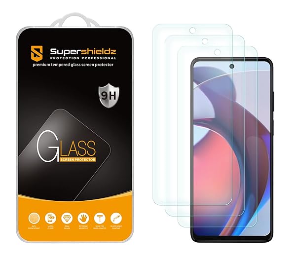 Supershieldz (3 Pack) Designed for Motorola Moto G Stylus 5G (2023) [5G Model Only] [Not Fit for 2022 2021 2020 Version] Tempered Glass Screen