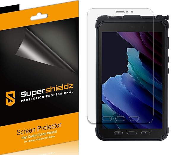 Supershieldz 3 Pack Screen Protector for Samsung Galaxy Tab Active3 8 Inch Anti Glare Anti Fingerprint Matte Shield