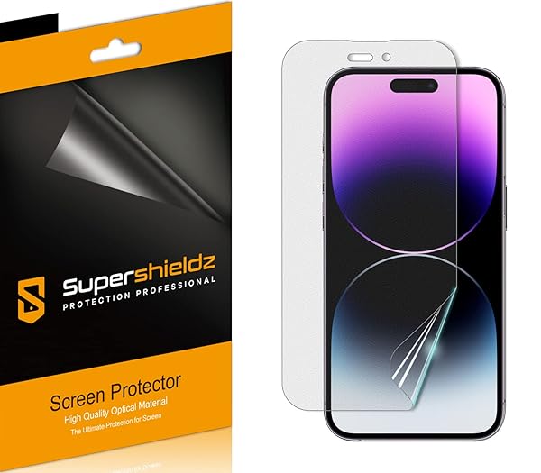 Supershieldz (6 Pack) Anti-Glare (Matte) Screen Protector Designed for iPhone 14 Pro Max (6.7 inch)