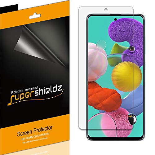 Supershieldz 6 Pack Screen Protector for Samsung Galaxy A53 A52 A51 High Definition Clear Shield PET