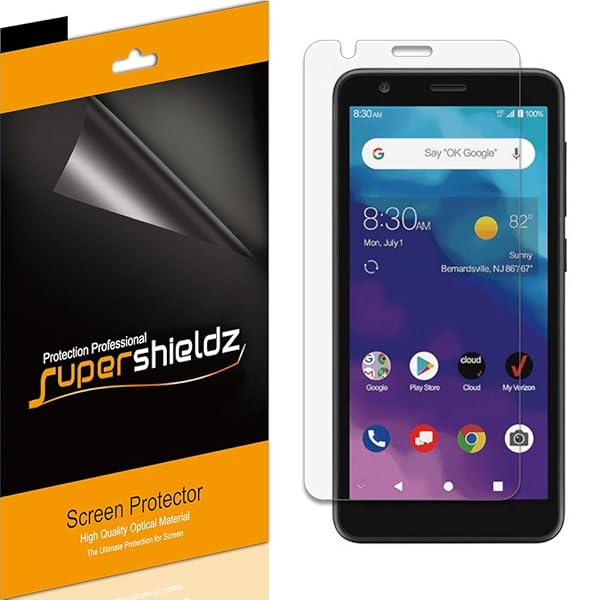 Supershieldz 6 Pack Screen Protector for ZTE Blade Vantage 2 High Definition Clear Shield PET