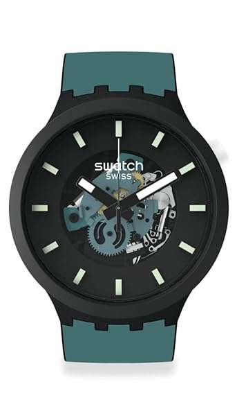 Swatch NIGHT TRIP Unisex Watch SB03B107: Stylish Timepiece for Every Adventure