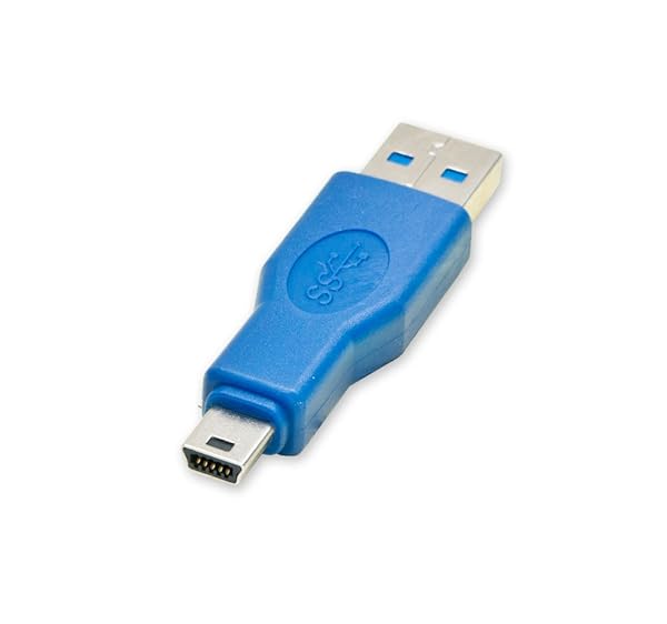 Syba Syba SY-ADA20085 USB 3.0 Type A Male to Mini B Adapter - Fast Data Transfer & Reliable Connection