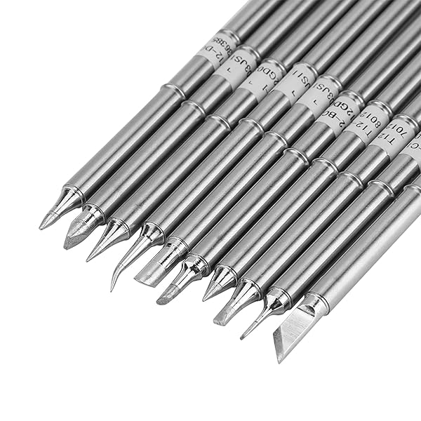 10PCS T12 Series Soldering Iron Tips for FX-951 Rework Station - High-Quality Replacement Welding Tools - Image 7