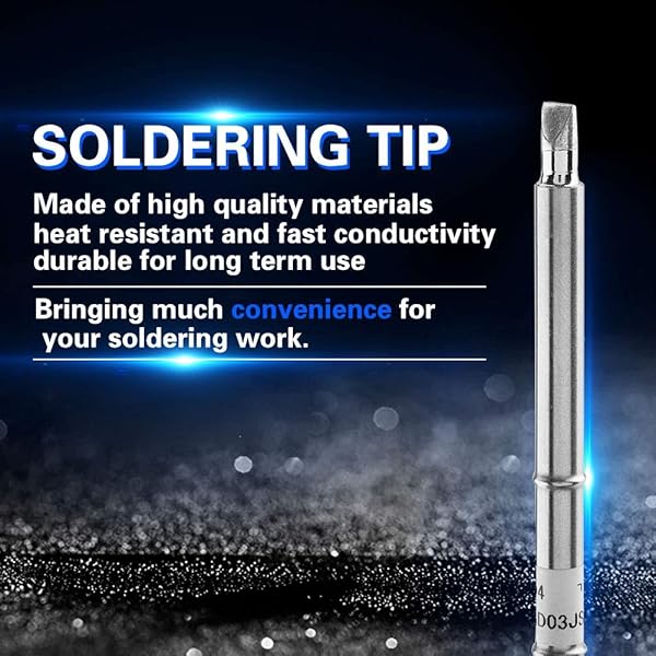 High-Quality T12 Series Soldering Iron Tips for FX-951 Rework Station - T12-D4 Replacement - Image 3