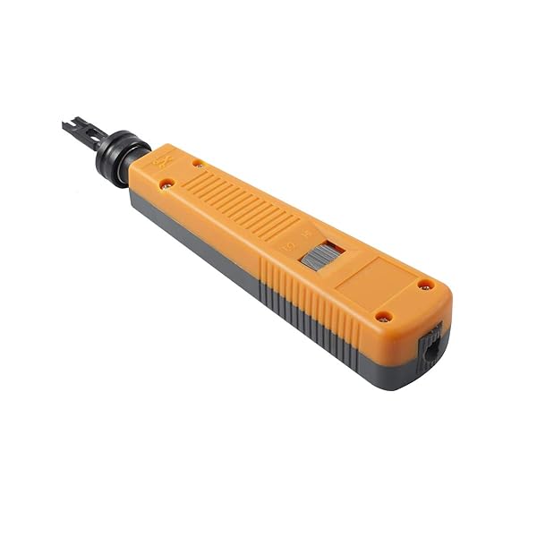TENINYU Punch Down Tool Kit: 110 Blade for Ethernet, Keystone Jack & Network Cable Repair - Image 3