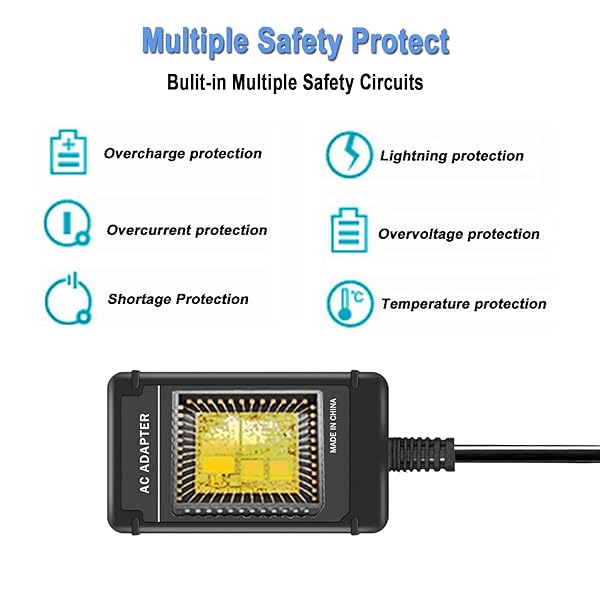 TKDY AC-L100 Charger for Sony Handycam: Replace AC-L10A L10B L15A L15B - Compatible with DCR TRV128 TRV103 & More - Image 7
