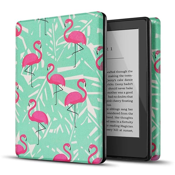 "Buy TNP Slim & Light Kindle 10th Gen Case - Auto Sleep/Wake Smart Cover for 6" E-Reader (Flamingo) - Perfect Fit & Style!"