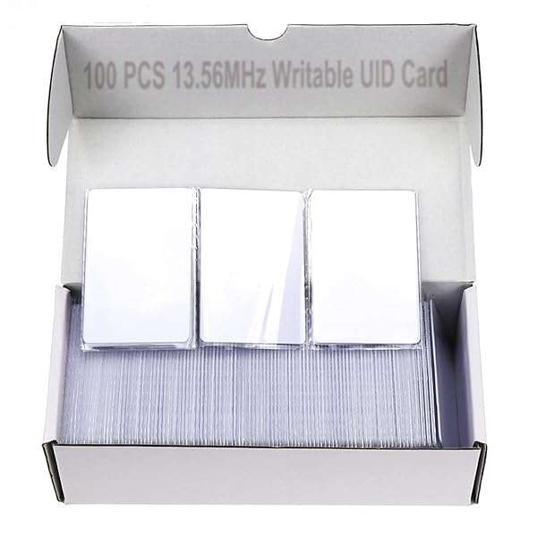 TO BE SECOND Buy 100pcs JASAG UID Smart Cards - Premium Rewritable MiFare 1K S50 RFID 13.56MHz PVC Blank Cards