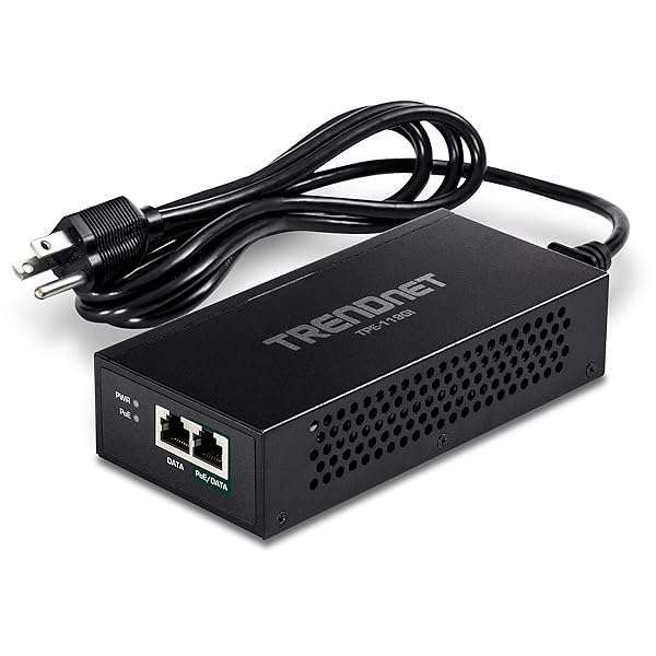 TRENDnet TRENDnet Gigabit PoE++ Injector: Convert Non-PoE to PoE++ (95W) with 100m Range - TPE-119GI