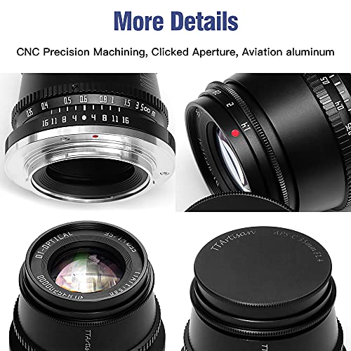 TTArtisan 35mm F1.4 Manual Focus Lens for Fuji X Mount Cameras - Perfect for X-A10, X-T4 & More! - Image 6
