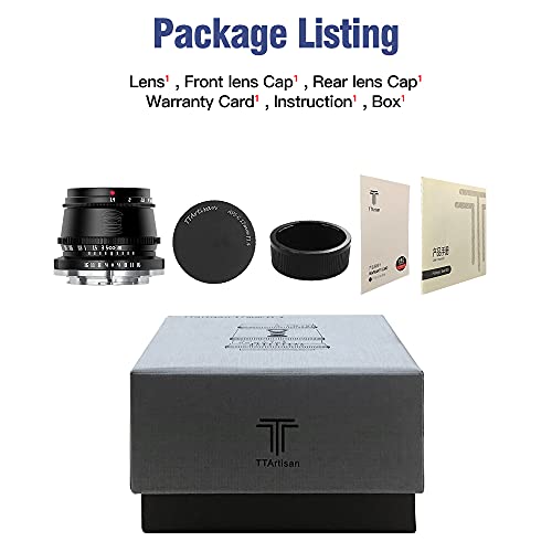 TTArtisan 35mm F1.4 Manual Focus Lens for Fuji X Mount Cameras - Perfect for X-A10, X-T4 & More! - Image 9