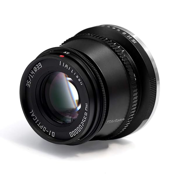 TTARTISAN TTArtisan 35mm F1.4 Manual Focus Lens for Sony E Mount: Perfect for A7 Series & More