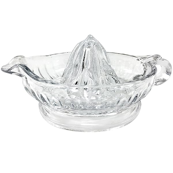 Tablecraft Clear Glass Juicer: Effortless Citrus Juicing for Your Kitchen