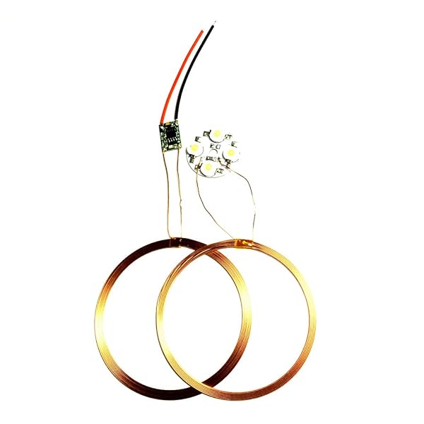 Taidacent Taidacent 120mm DC Long Distance Wireless Power Supply Module for Efficient Wireless Power Transfer and High Power LED