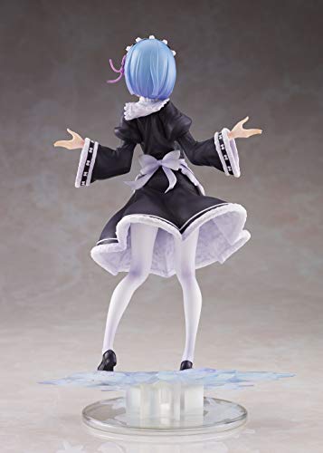"Buy Taito Re:Zero Winter Maid Rem PVC Doll - 8" Colorful Anime Masterpiece for Collectors" - Image 5