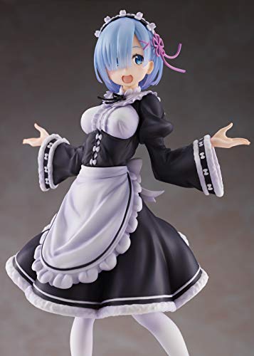 "Buy Taito Re:Zero Winter Maid Rem PVC Doll - 8" Colorful Anime Masterpiece for Collectors" - Image 6