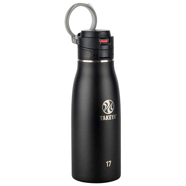 Takeya Takeya 17 oz Insulated Travel Coffee Mug - Leak Proof, BPA Free, Premium Quality Onyx