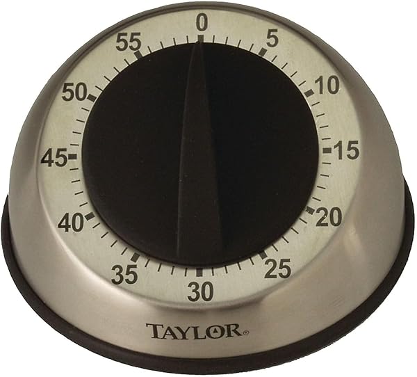 Taylor RA14276 Stainless Steel Timer: Perfect for School, Projects & Kitchen Tasks - Multicolor, One Size - Image 3