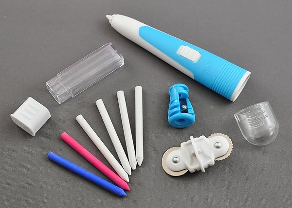 Taylor Seville Originals 3-in-1 Mark & Trace Sewing Accessories - Multicolor Tailor's Chalk & Interchangeable Tracing Wheels - Image 3