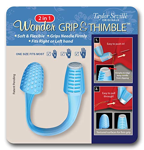 Taylor Taylor Seville Originals Wonder Grip Thimble Sewing Notions Accessories for Easy and Comfortable Sewing