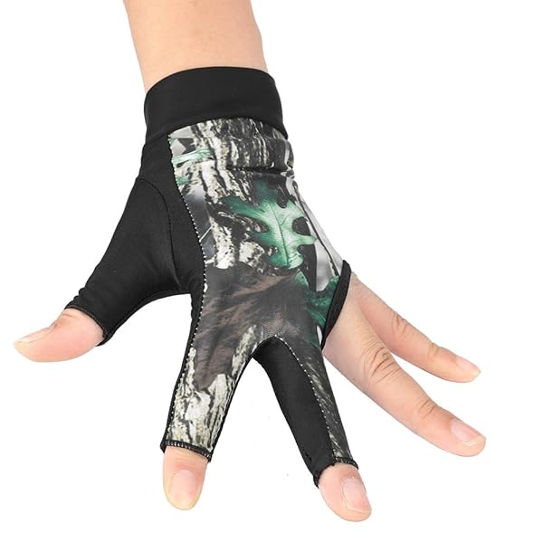 Top 10 Billiards Pool Gloves for Men & Women - 3 Finger Snooker Cue Gloves in Camouflage & More - Image 2