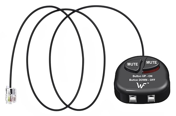 Telephone Training Adapter Y Splitter with Mute for Nortel, Avaya, Mitel & More - Perfect for Headsets - Image 2