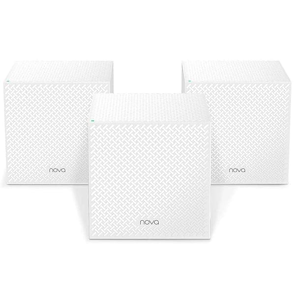 Tenda Buy Tenda Nova AC Tri Band Mesh WiFi 5 System (3-Pack) - Fast, Reliable Home Internet Solution