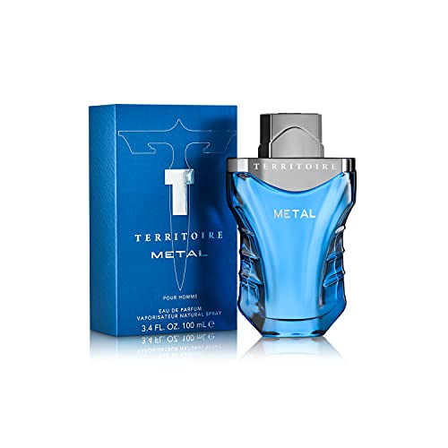 Territoire Eau De Parfum: Premium Men's Cologne in Sleek Metal Bottle