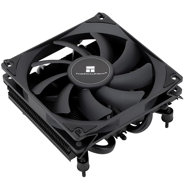 Thermalright AXP90 X36 Black Low Profile CPU Cooler - Slim 92mm Fan for AMD & Intel, 36mm Height, ITX Compatible