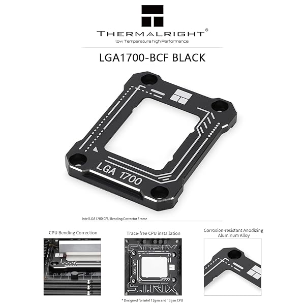 Thermalright LGA1700-BCF: Anti-Bending Fastener & Pressure Plate for Intel 12th/13th Gen CPUs - Image 4