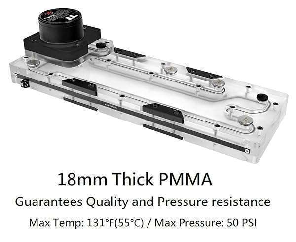 Thermaltake Pacific DP100-D5 Plus: 360mm RGB Distro Plate & D5 Pump Combo for Ultimate PC Cooling - Image 5