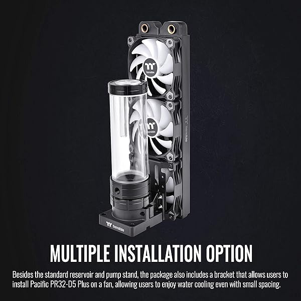 Thermaltake Pacific PR32-D5 Plus: RGB Pump/Reservoir Combo with Alexa & Razer Chroma - 5-Speed D5 Performance - Image 7