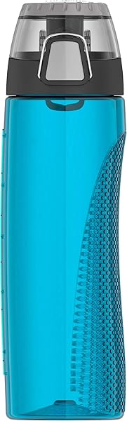 THERMOS Thermos Intak 24-Ounce Tritan Hydration Bottle with Meter - Teal | Durable & Stylish Water Bottle
