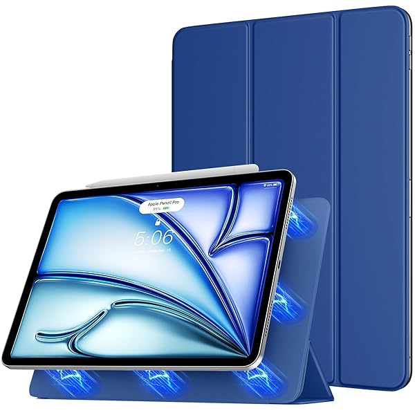 TiMOVO Slim Hard Translucent Back Shell Case for iPad Air 11 Inch M2 2024 5th Gen 2022 4th Gen 2020 10.9 Inch