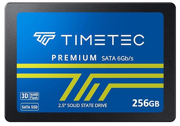 Timetec Timetec 256GB SSD 3D NAND SATA III - Fast 550 MB/s Read Speed for PC & Laptop Upgrade